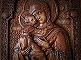 Богородица - Икона Резная